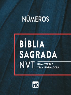 cover image of Bíblia NVT--Números